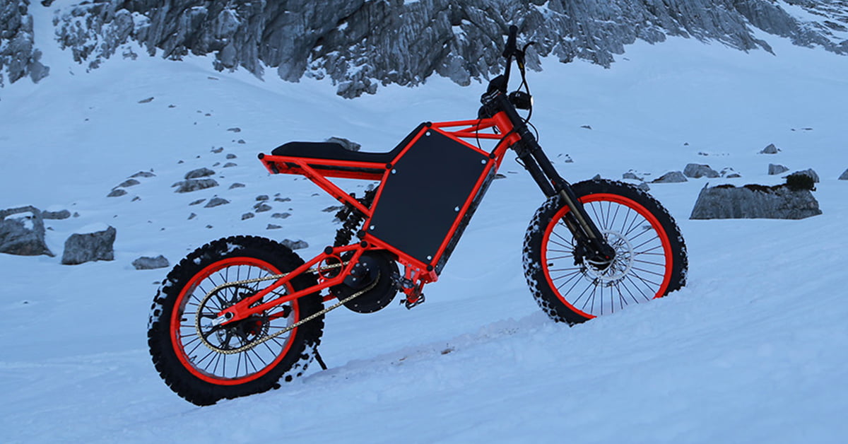 Featured image for “Vector Vortex: A Stylish Off-road Electric Bike Without any of the Noise”