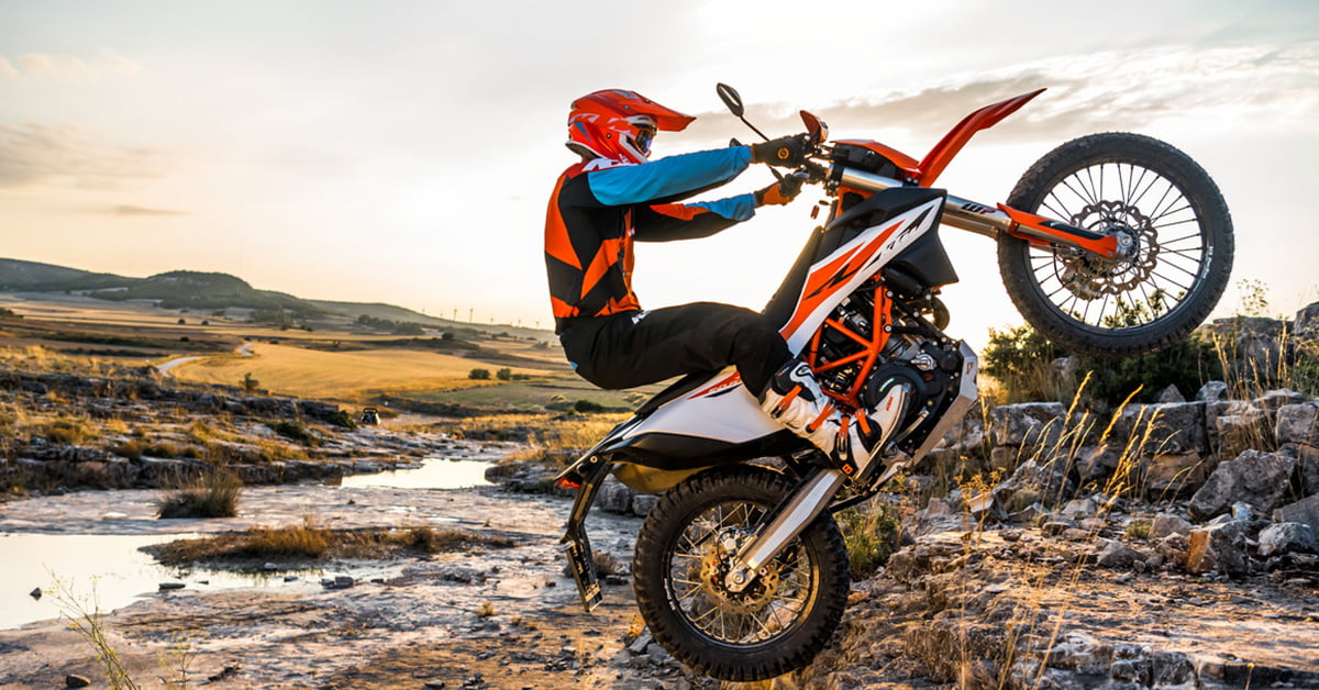 Featured image for “The KTM 690 Enduro R is Ready for any Terrain”