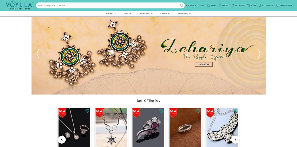 Voylla Online Jewelry Store