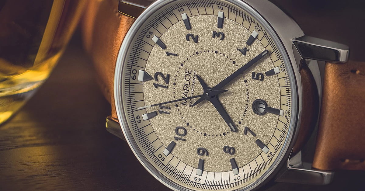 Featured image for “The Marloe Haskell Sand Combines Classic British Elegance with Swiss Precision”