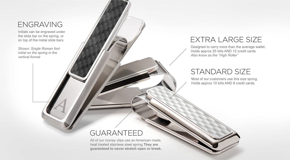 M-Clip Ultralight V Series Money Clip