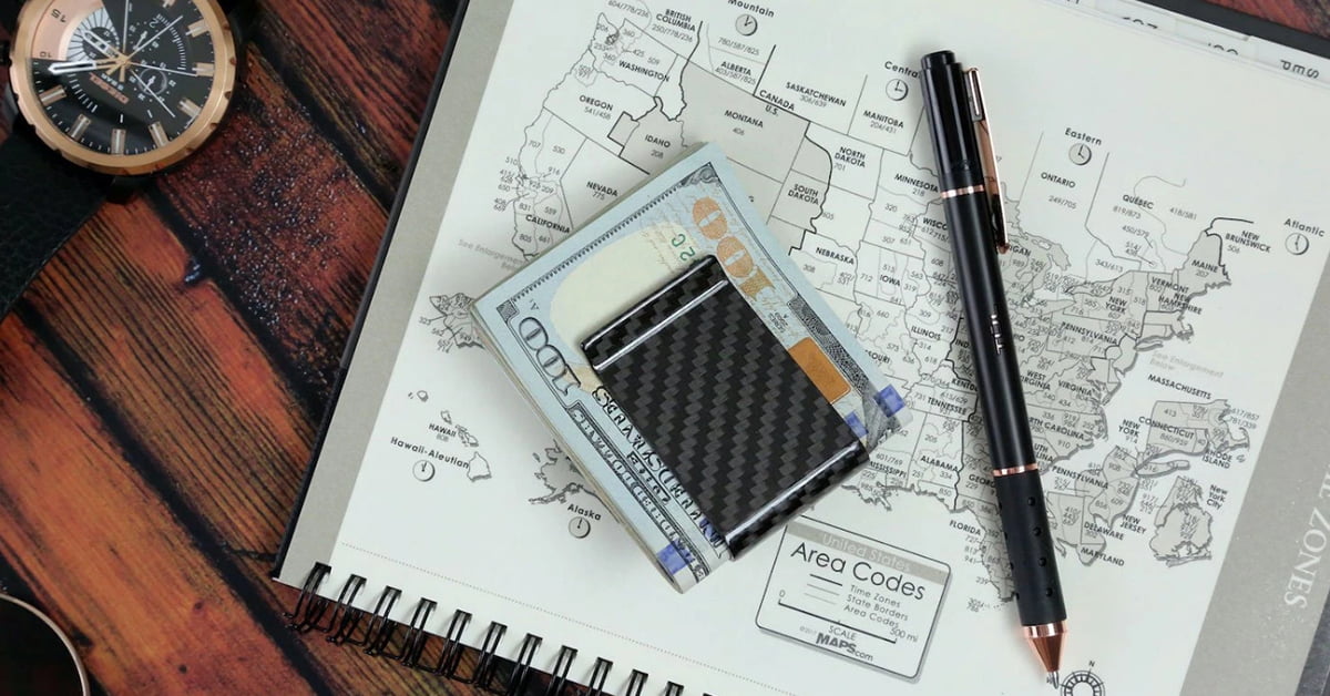 Featured image for “You’ll Never Want a Wallet Again after Trying Out this Carbon Fiber Money Clip”