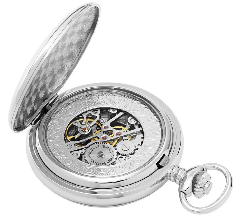 Gotham GWC14050S Pocket Watch