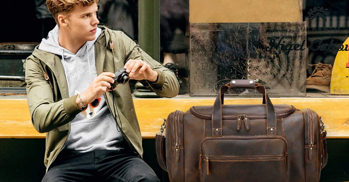 Featured image for “The Polare Leather Weekender Bag has Enough Room for All Your Necessities”