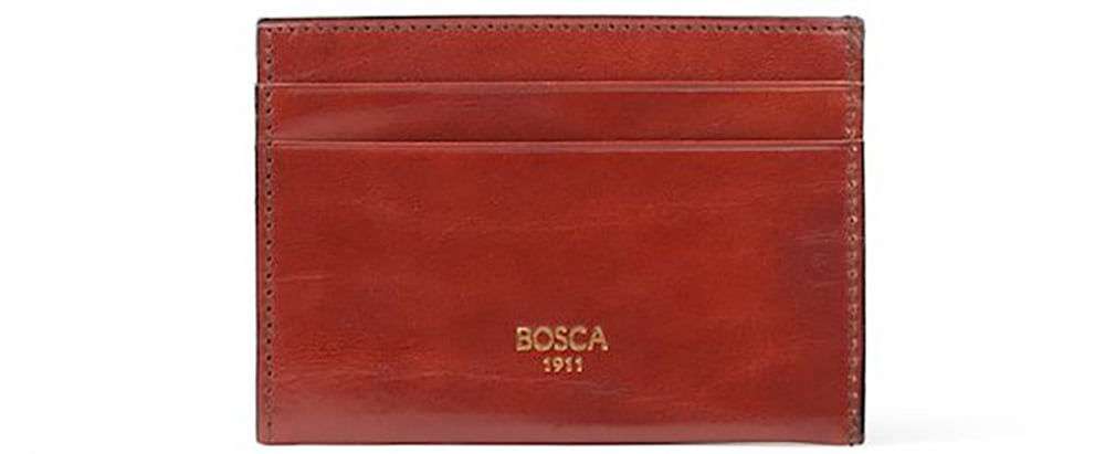 Bosca Weekend Card Wallet for Men