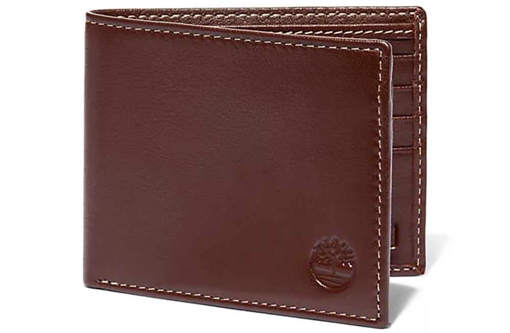 Timberland Milled Leather Passcase Wallet