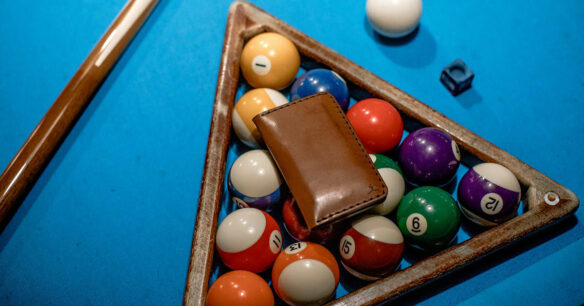 Vertical Card Wallet for Men